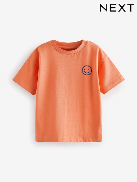 Orange - Simple Short Sleeve T-Shirt (3mths-7yrs) (918402) | 3 € - 5 €