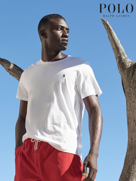 Білий - Футболки Polo Ralph Lauren Logo Cotton Jersey (919662) | 3 004 грн