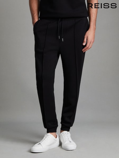 Schwarz - Reiss Premier Jogginghose aus Jersey mit Kordelzug​​​​​​​ (920134) | 150 €