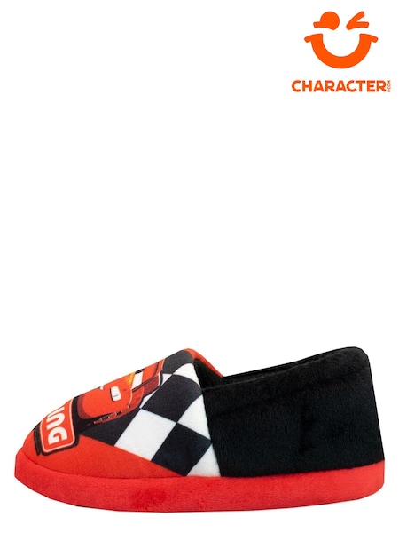 Character Black Disney Cars Fleece Printed Slippers (920618) | AED61