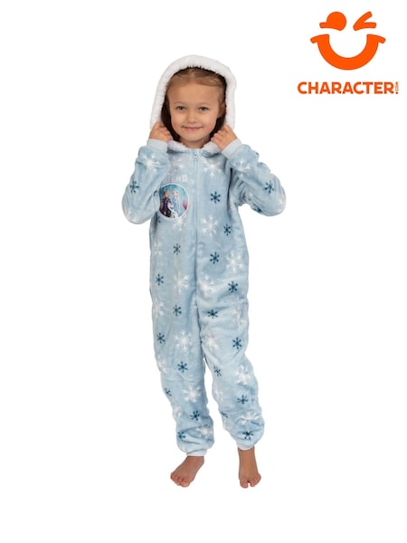 Character Blue Disney Frozen Fleece Hooded All-In-One (921327) | €14