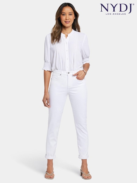 NYDJ Margot Girlfriend White Jeans (921675) | €66