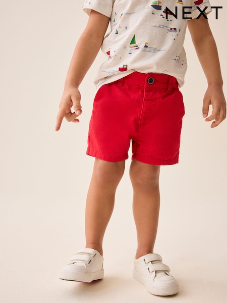 rdeča - 100% Cotton Chinos Shorts (3mths-7yrs) (922094) | € 5 - € 7