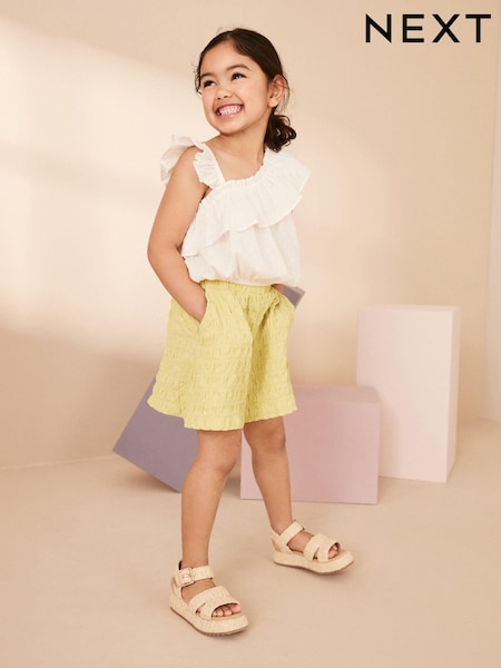 Dark Green Textured Shorts (3-16yrs) (922576) | € 4 - € 7