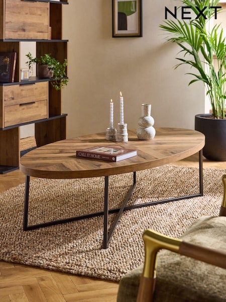 Dark Bronx Chevron Extra Large Coffee Table (922844) | €275