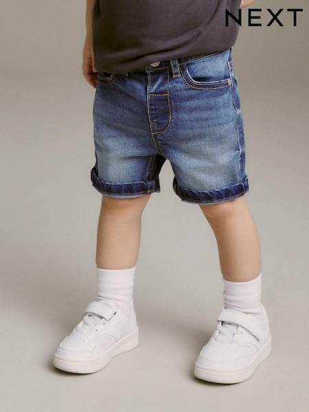 כחול בהיר - Denim Shorts (3mths-7yrs) (922894) | ‏34‏₪ - ‏42‏ ₪