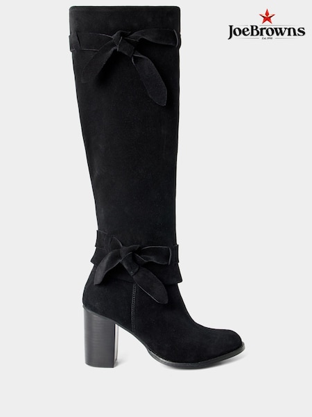 Қара - Joe Browns More To The Eye 2 In 1 Suede Boots