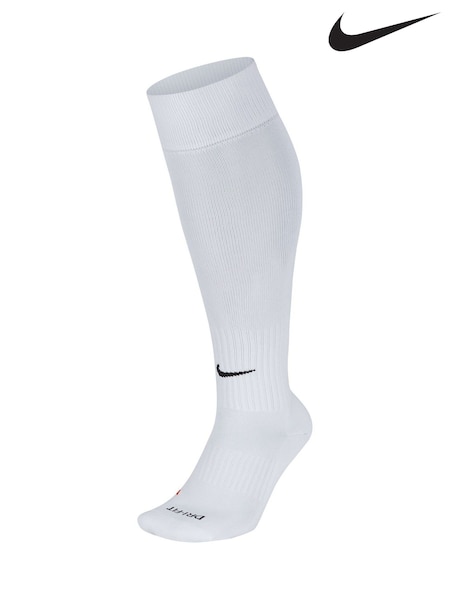 Nike White Classic Knee High Football Socks (923796) | €11.50