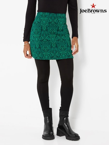 Green - Joe Browns Grace Printed Skirted Leggings