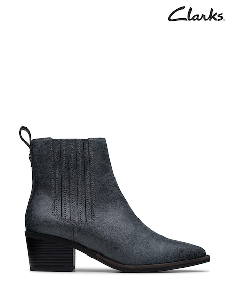 Clarks Pewter Morzine Top Boots (924214) | €79