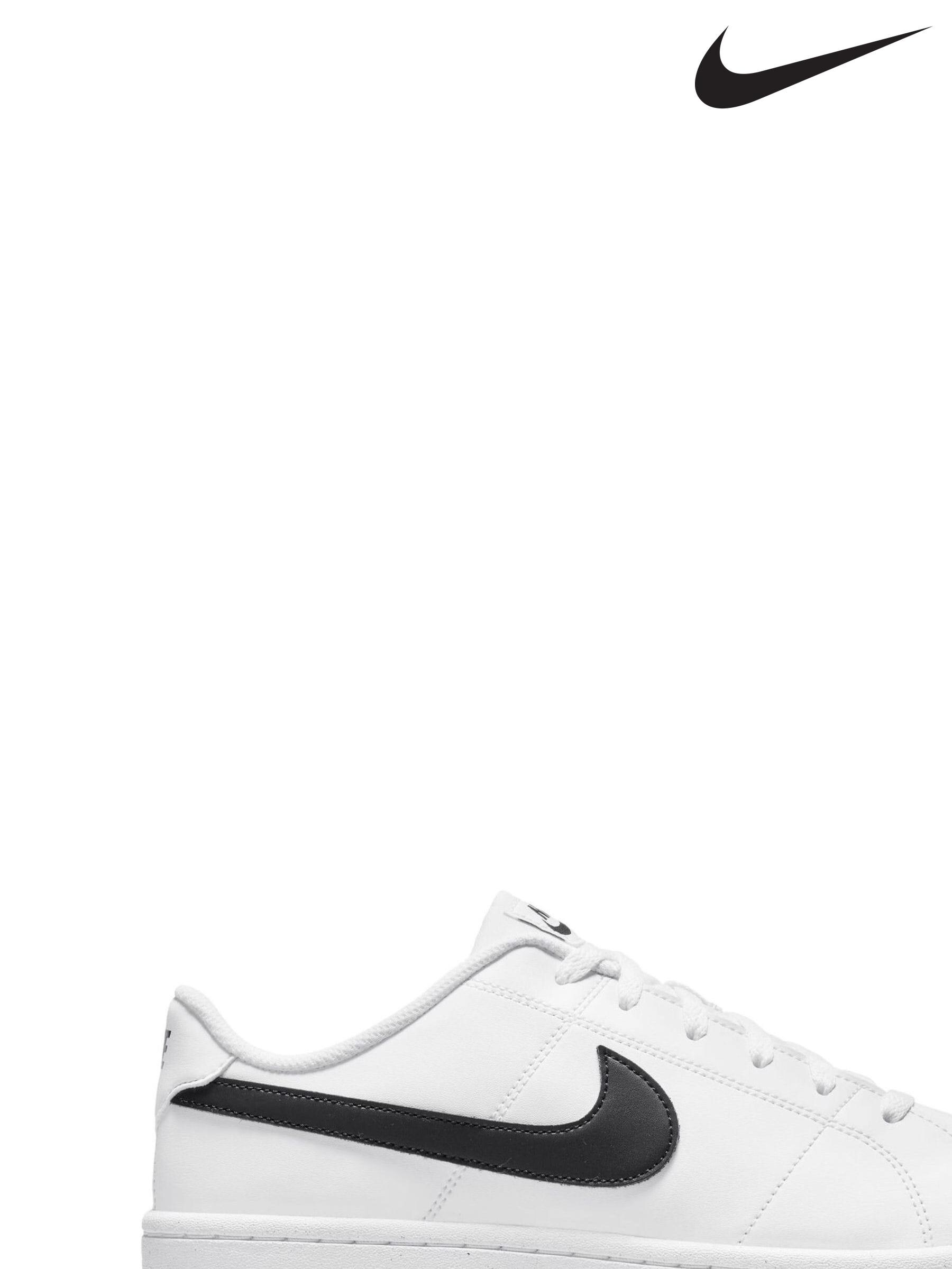 Nike court royale white black cheap