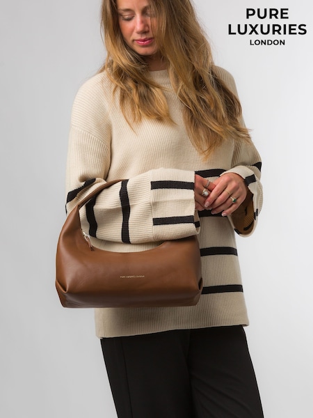 Pure Luxuries London Reese Nappa Leather Grab Bag (924754) | $103
