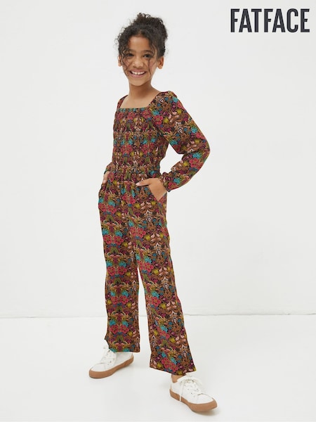FatFace Pink Daisy Floral Print Jumpsuit (925267) | €15.50