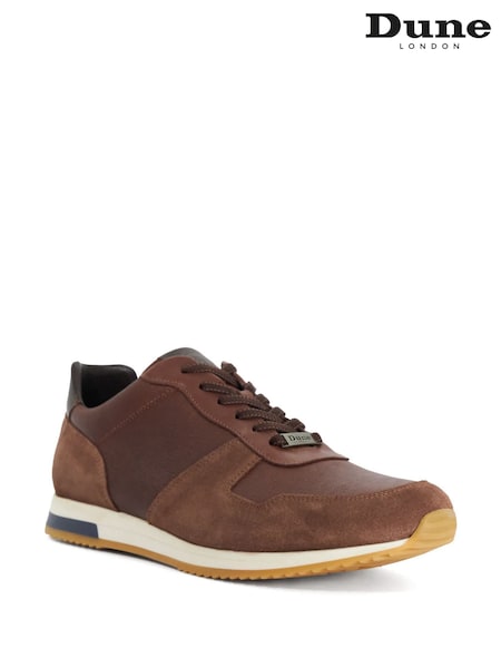 Braun - Standard Fit Dune London Trusting Trainers