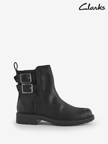 Negro - Clarks Leather Orinoco 2 Bay Boots (925550) | 156 €
