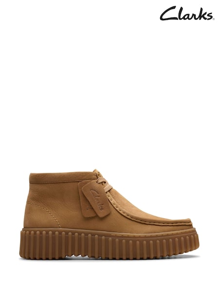 Clarks Light Nubuck Torhill Moss Boots (925568) | 86 €