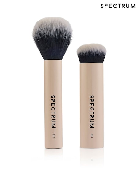 Χωρίς χρώμα - Spectrum Collections Blur & Set Luxe Foundation And Powder Brush Duo