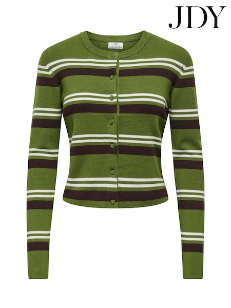 Verde - Jdy Stripe Cardigan