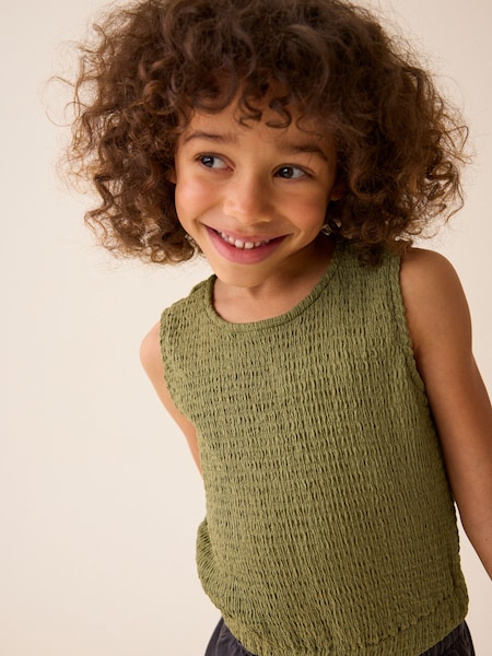 Зеленый хаки - Textured Vest (3-16yrs) (927588) | €3 - €6