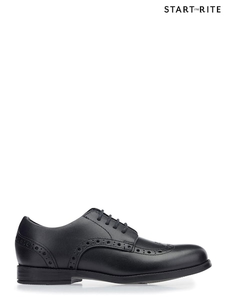 Start-Rite Brogue Pri Black Patent Leather Smart School Shoes (927601) | €68