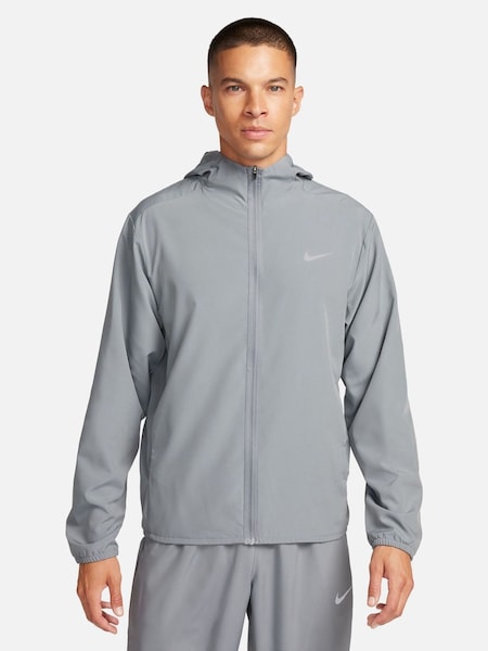 Nike Grey Dri-FIT Form Hooded Training Jacket (927735) | €77