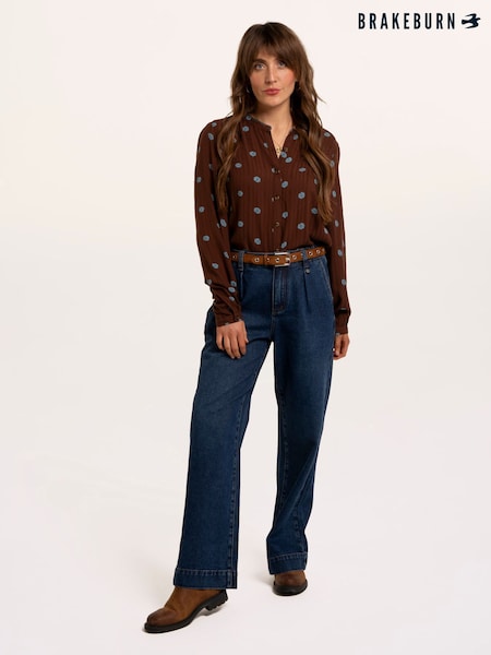 Brown - Brakeburn Orfelia Blouse