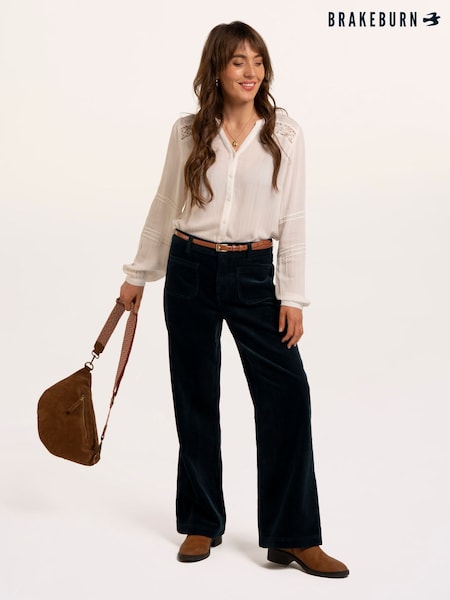 White - Brakeburn Perla Blouse