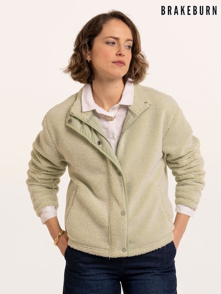 Zeleno - Brakeburn Barton Popper Front Fleece