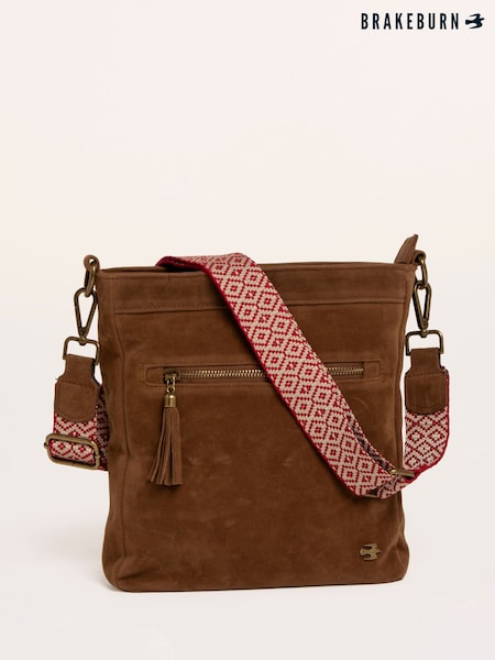 Brown - Brakeburn Sierra Cross-body Bag