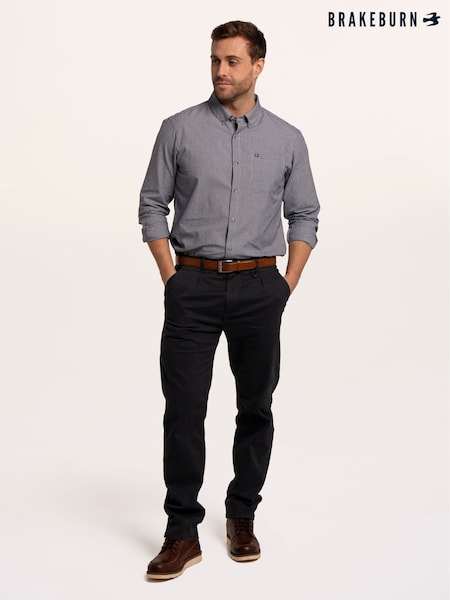 Blue - Regular Brakeburn Eastcote Gingham Shirt