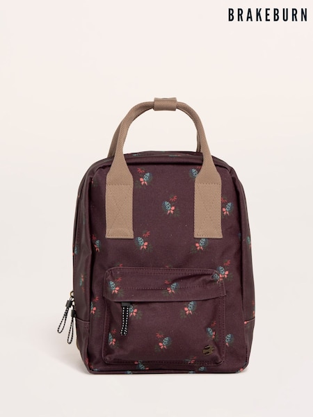 Natural - Brakeburn Megan Hazelwood Printed Backpack