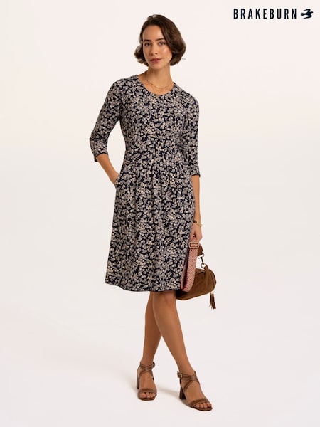 Blue - Brakeburn Freya Dress