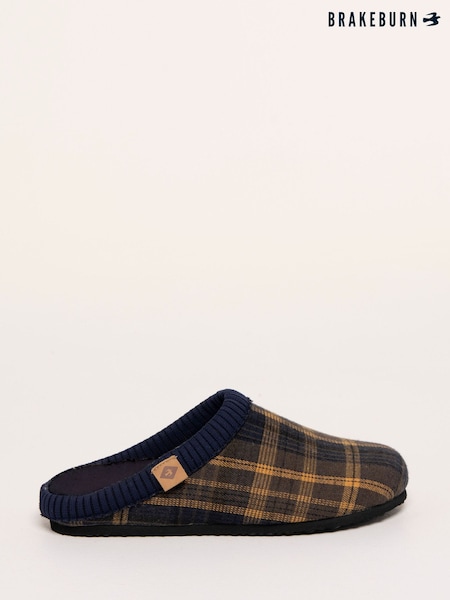 Blue - Regular Brakeburn Swanage Slippers