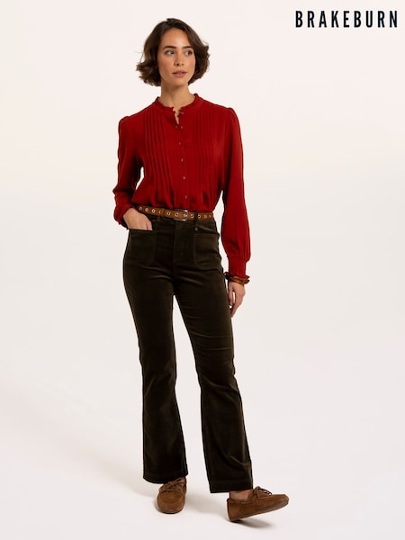 Red - Brakeburn Lea Blouse