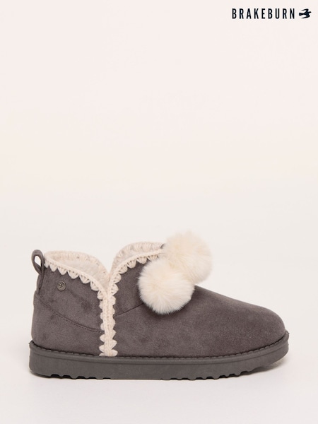 Gris - Brakeburn Lightfoot Slippers