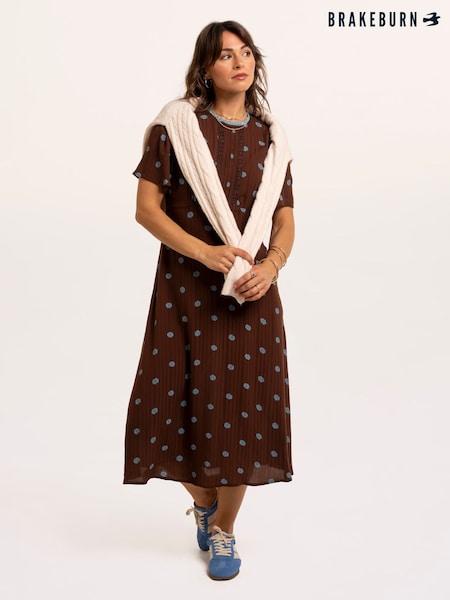 Brown - Brakeburn Cedar Dress