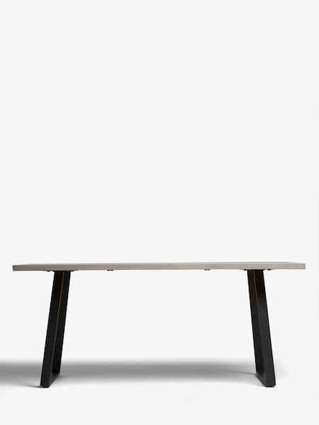 Grey Alma Mango Wood 6 Seater Dining Table (929422) | €315