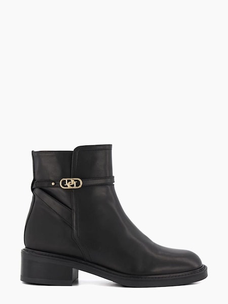 Dune London Black Praising Ankle Boots (929653) | €107