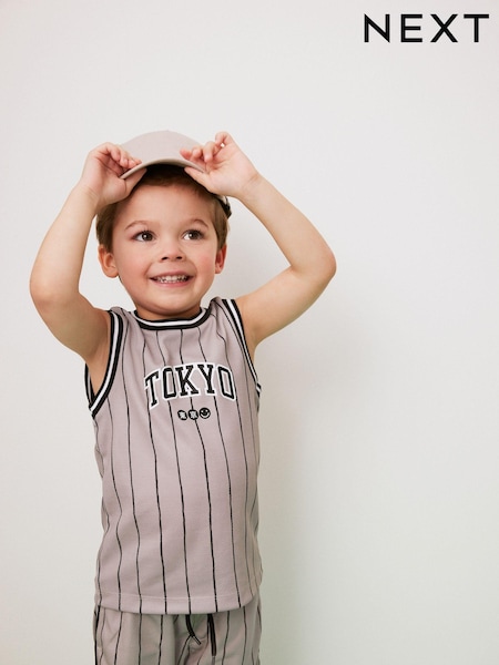 Vertikale Streifen - Vest and Shorts Set (3mths-7yrs) (930112) | 6 € - 9 €