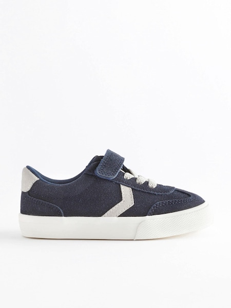 Marineblau/blau - Touch Fastening Chevron Trainers (930285) | 5 € - 6 €