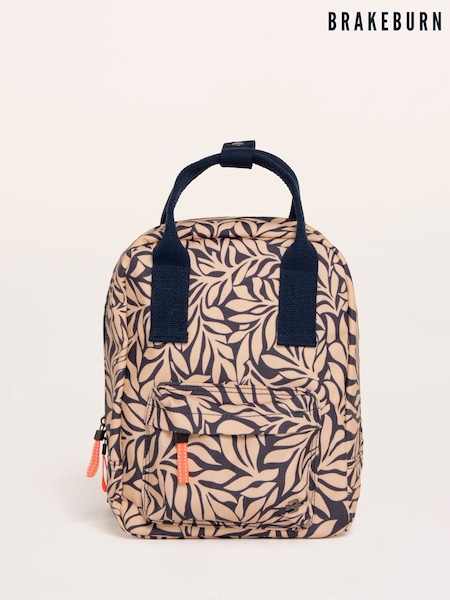 Cream - Brakeburn Megan Folk Vine Printed Backpack