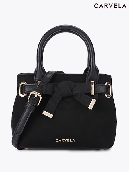 Negro - Carvela Maria Tempt Bow Bag