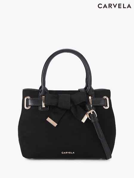 Black - Carvela Maria Tempt Bow Bag