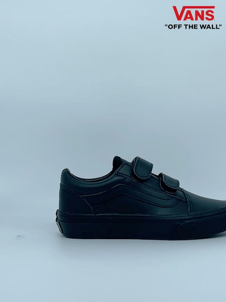 Vans Kids Old Skool Hook and Loop Classic Tumble Trainers (931343) | €72