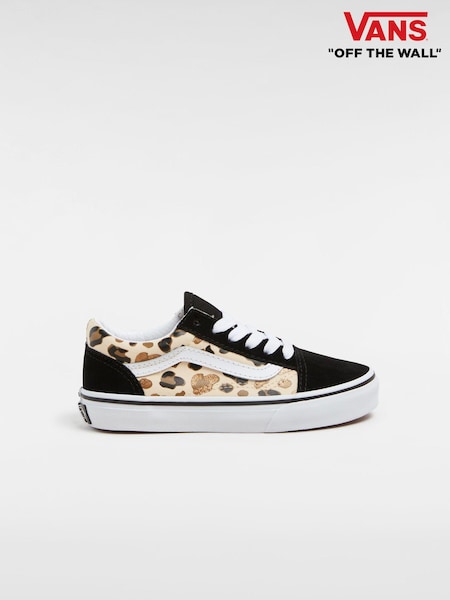 Vans Girls Old Skool Brown Trainers (931401) | €22.50