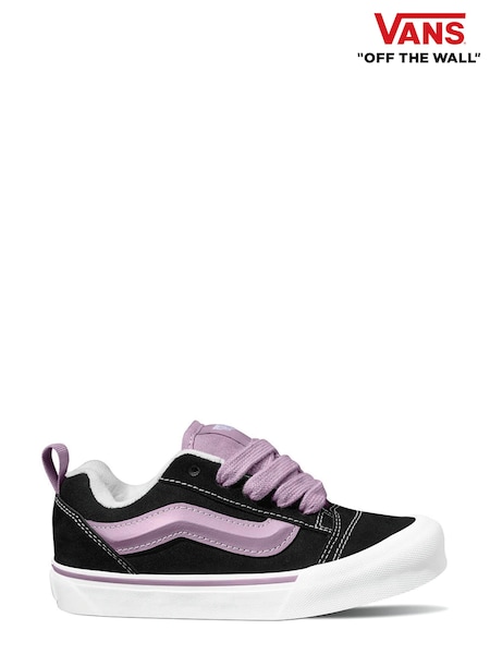 Vans Girls Knu Skool Black Trainers (931475) | €44
