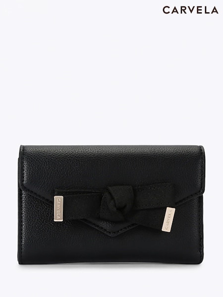 Negru - Carvela Tempt Bow Purse Bag