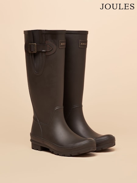 Čokoládovo hnedá - Joules Houghton Adjustable Tall Wellies (931568) | €87