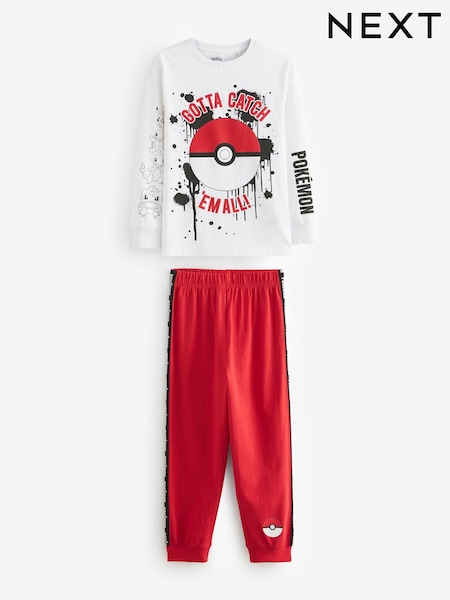 Pokémon Red/White License Pyjamas (4-14yrs) (931869) | € 16 - € 21