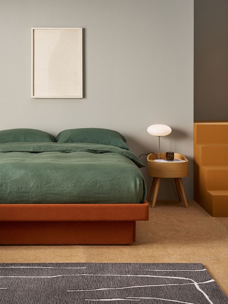 MADE.COM Orange Robyn Platform Storage Bed (932733) | €631 - €732